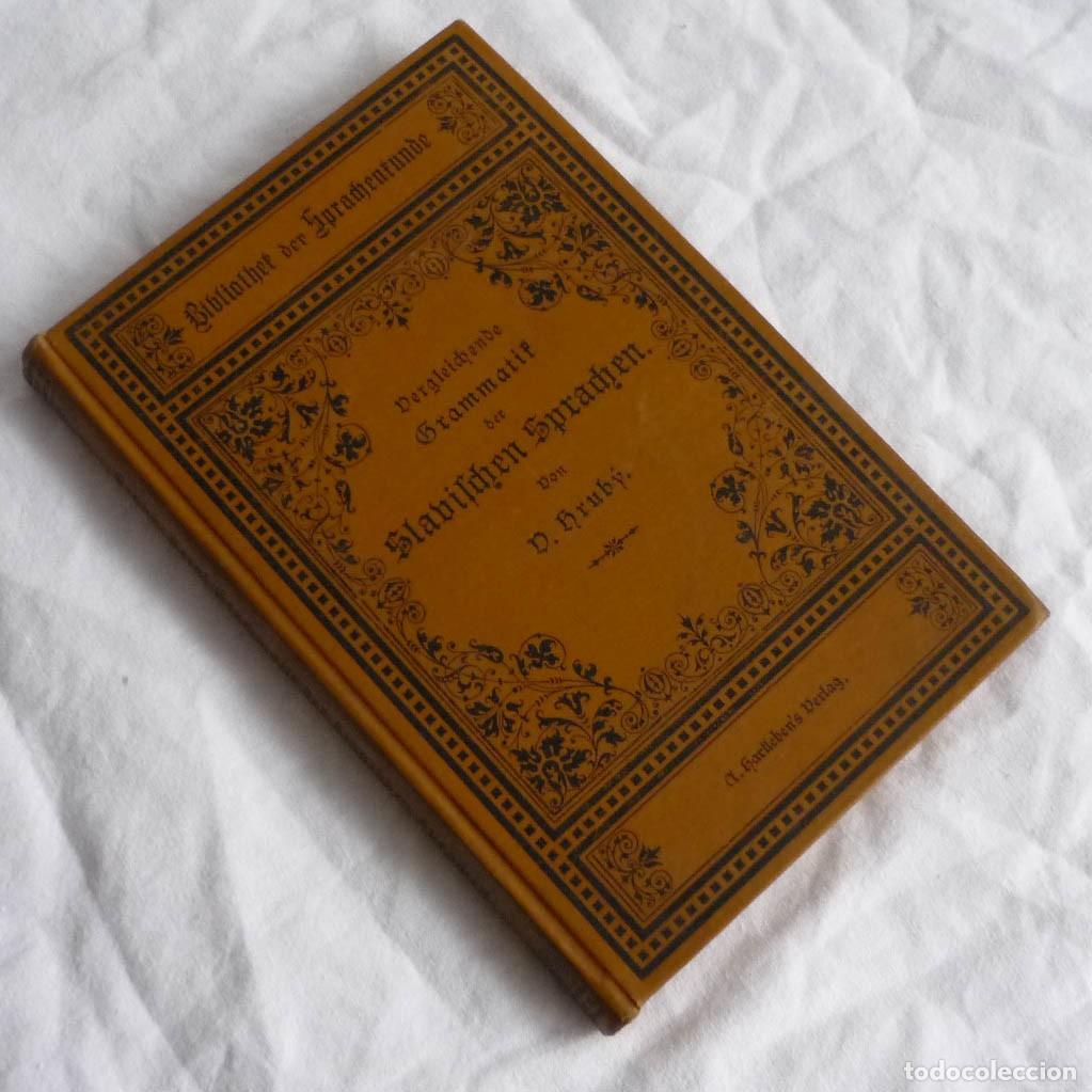 Libros antiguos: Gram&aacute;tica comparada lenguas eslavas Vergleichende Grammatik - Foto 1