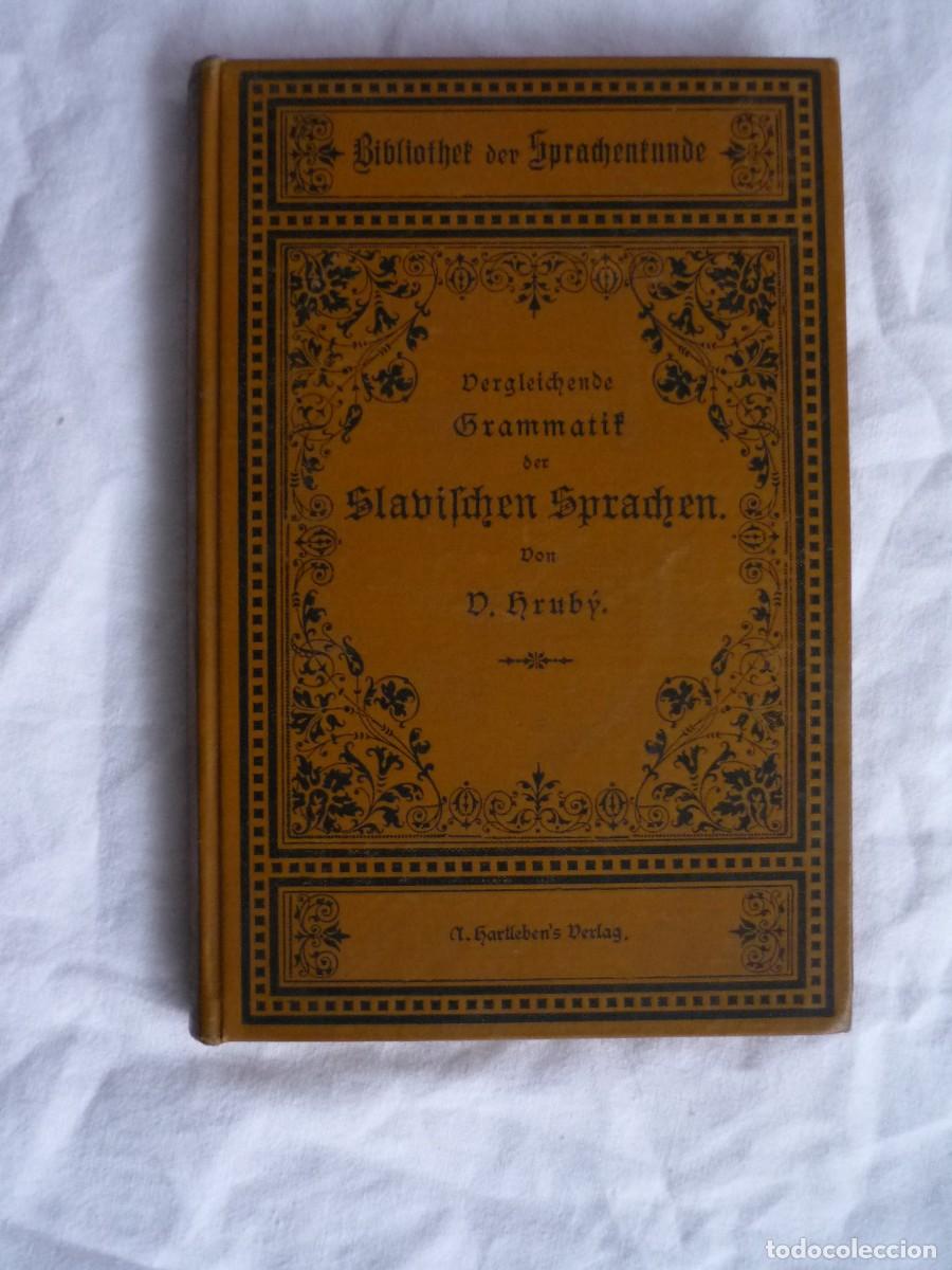 Libros antiguos: Gram&aacute;tica comparada lenguas eslavas Vergleichende Grammatik - Foto 2