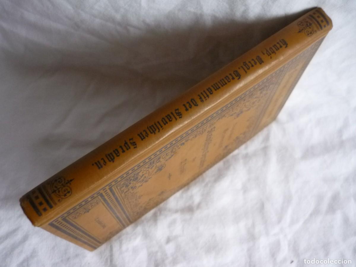 Libros antiguos: Gram&aacute;tica comparada lenguas eslavas Vergleichende Grammatik - Foto 4