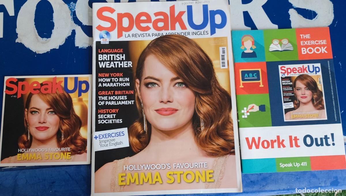 Libros antiguos: Speak Up 411 Revista y CD. - Foto 1