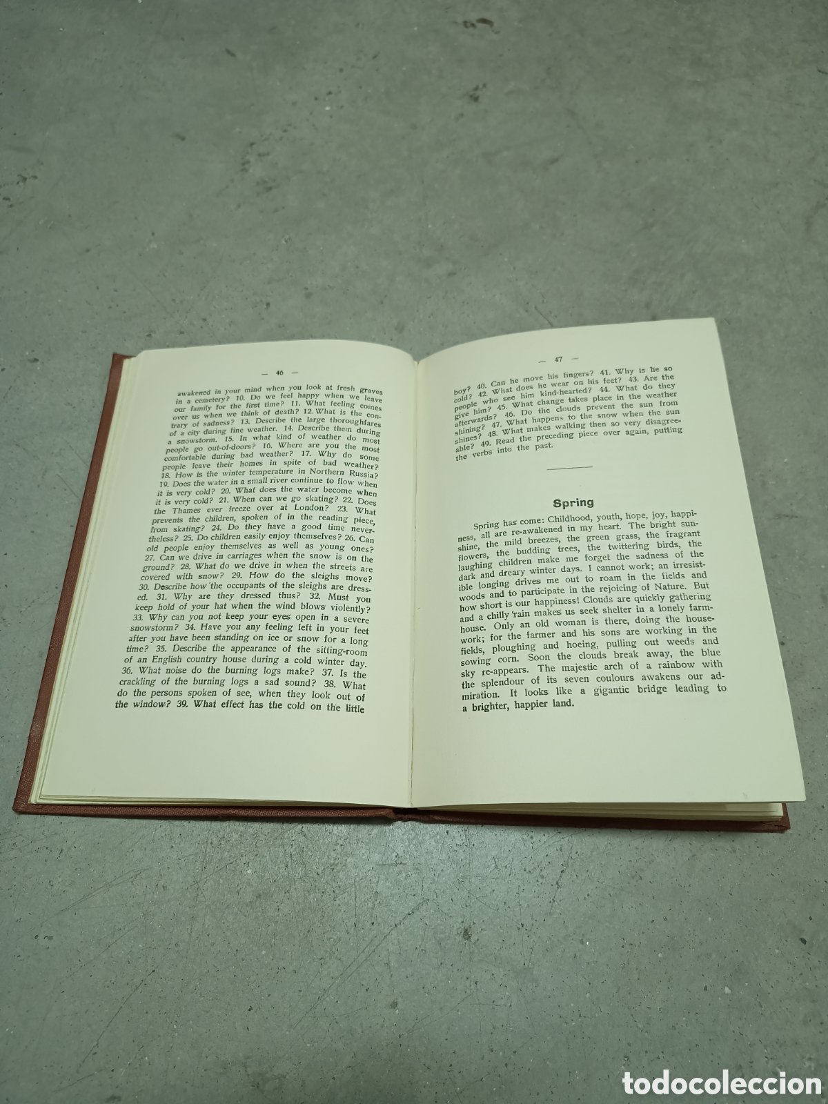 Libros antiguos: BERLITZ - METHOD FOR TEACHING MODERN LANGUAGES - ENGLISH PART - SECOND BOOK - 1926 - Foto 8