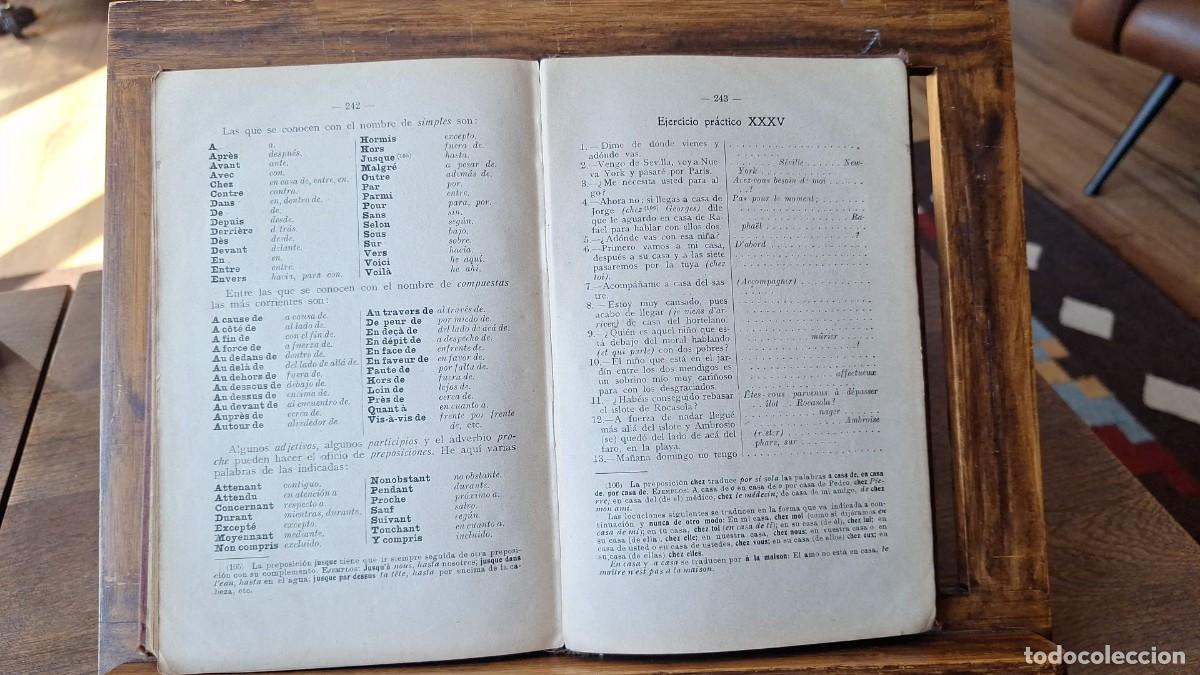 Libros antiguos: Gram&aacute;tica Francesa / Jos&eacute; Tapia Aub&aacute; - Foto 4