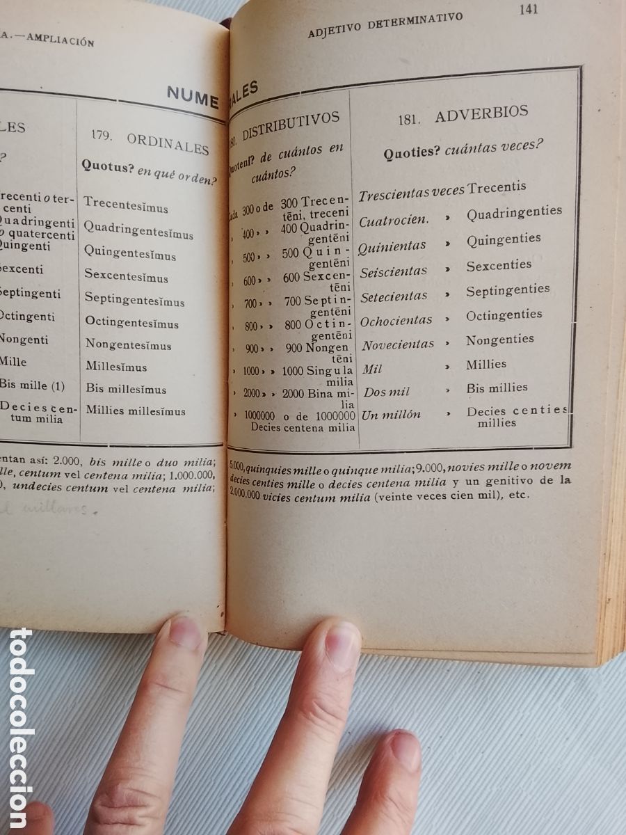 Libros antiguos: 1927. GRAMATICA LATINA. - Foto 6