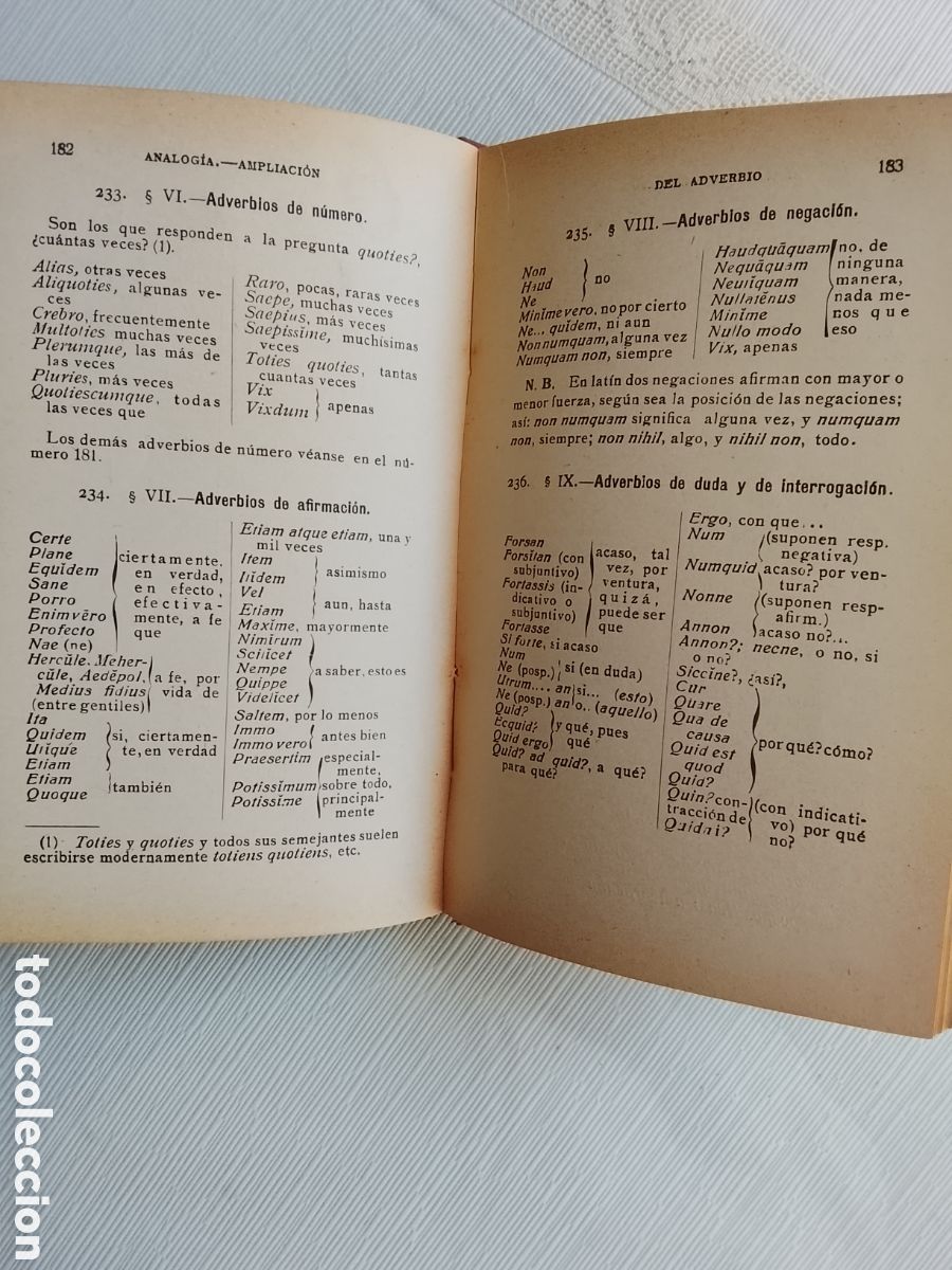 Libros antiguos: 1927. GRAMATICA LATINA. - Foto 8