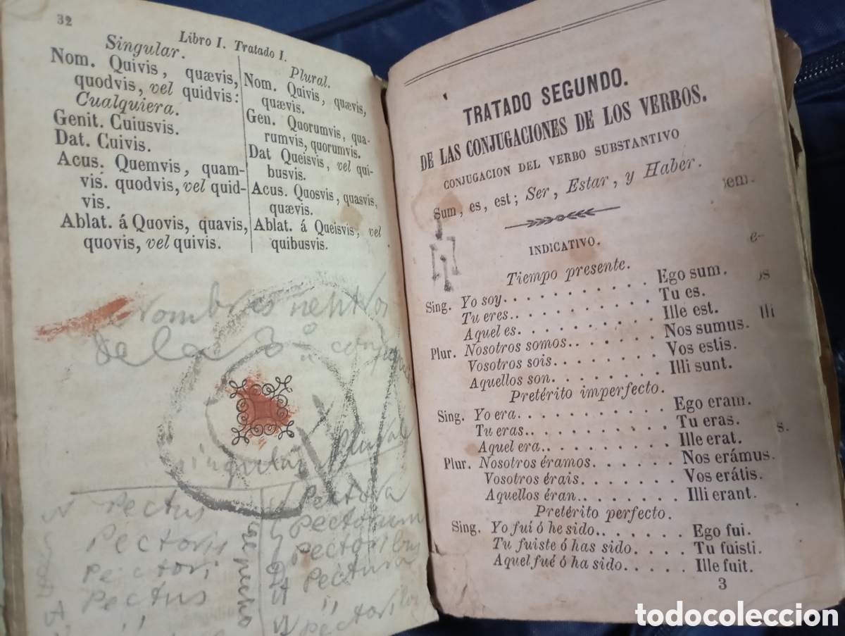 Libros antiguos: Tratado de lat&iacute;n, 1772 - Foto 4