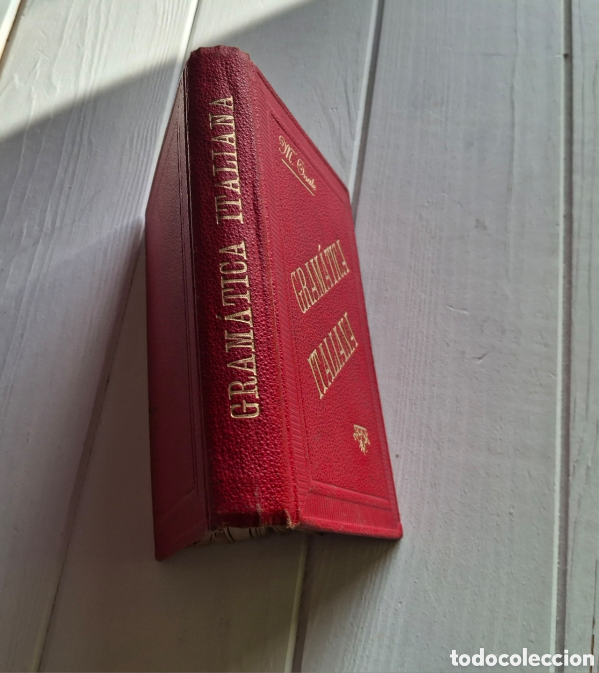 Libros antiguos: GRAM&Aacute;TICA ITALIANA. M.O&Ntilde;ATE - Foto 2