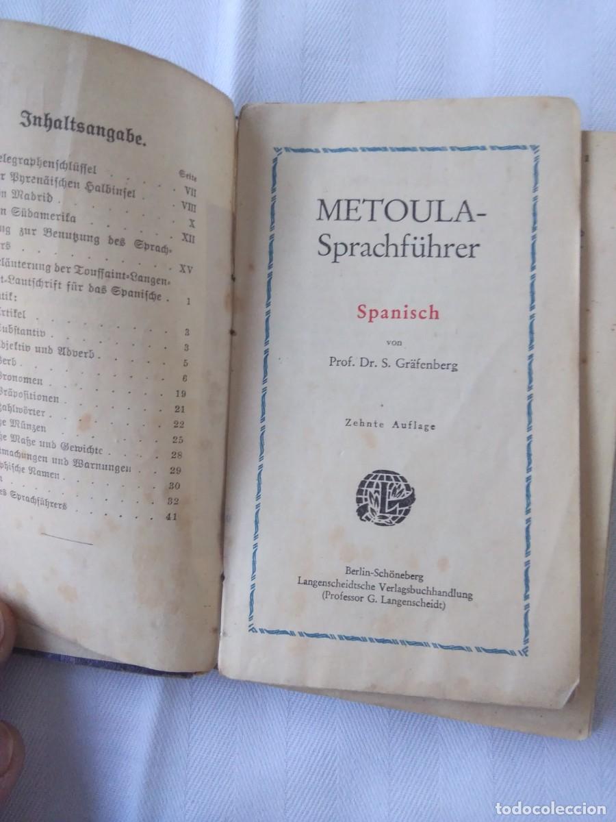 Libros antiguos: Metoula Sprchf&uuml;her 1912 - Foto 3