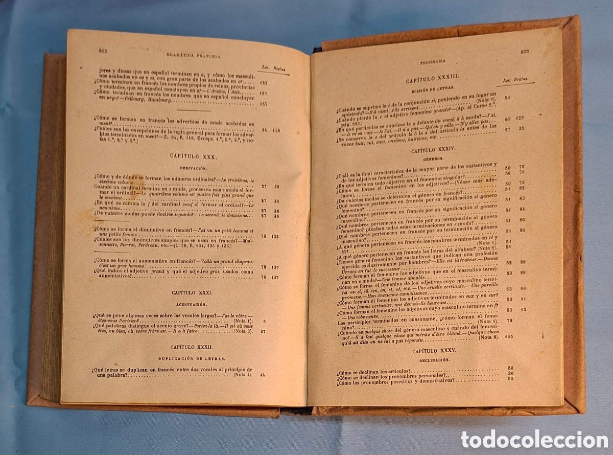 Libros antiguos: Gram&aacute;tica Francesa &ndash; Benot, 1923 - Foto 2