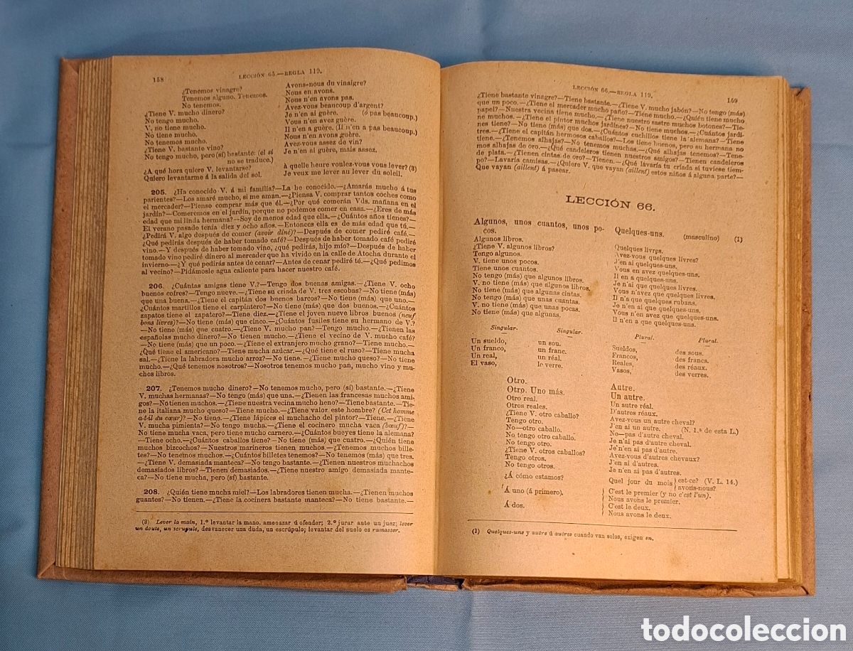 Libros antiguos: Gram&aacute;tica Francesa &ndash; Benot, 1923 - Foto 3