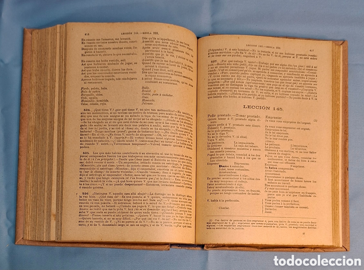 Libros antiguos: Gram&aacute;tica Francesa &ndash; Benot, 1923 - Foto 7