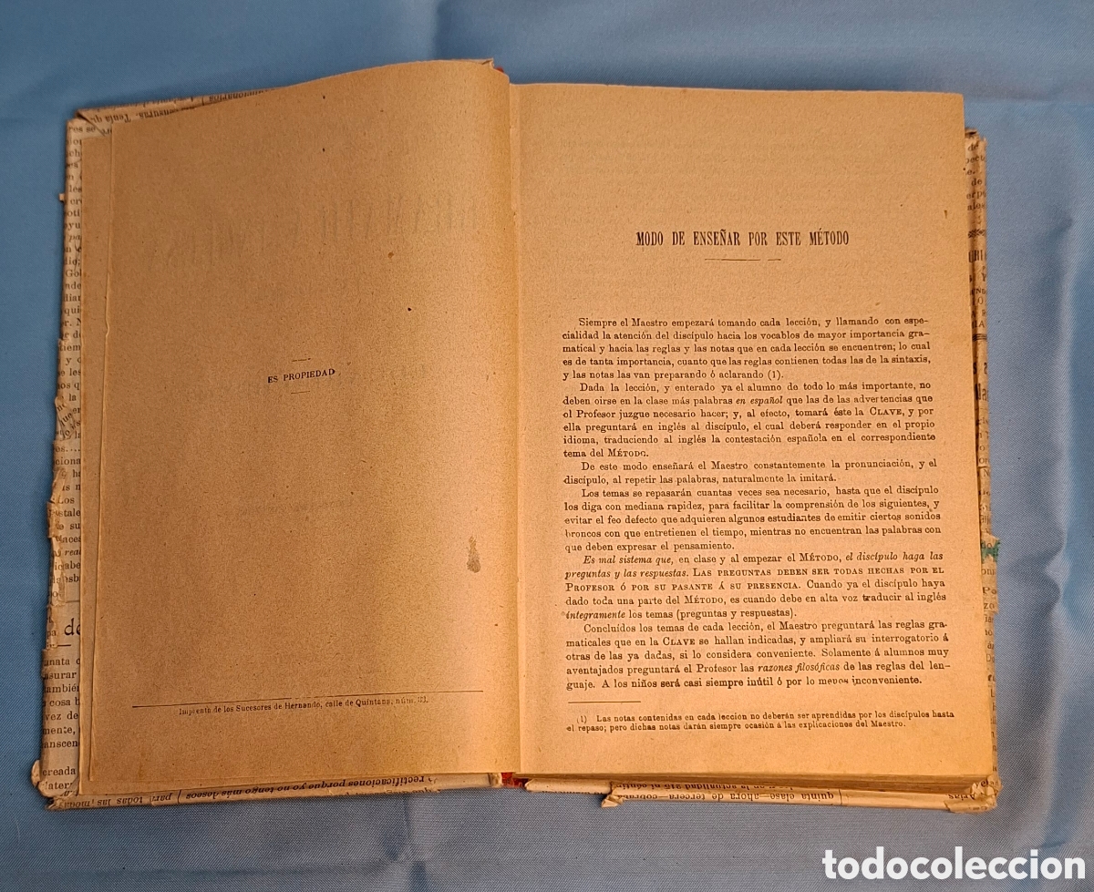 Libros antiguos: Gram&aacute;tica Inglesa (1918) - Foto 13