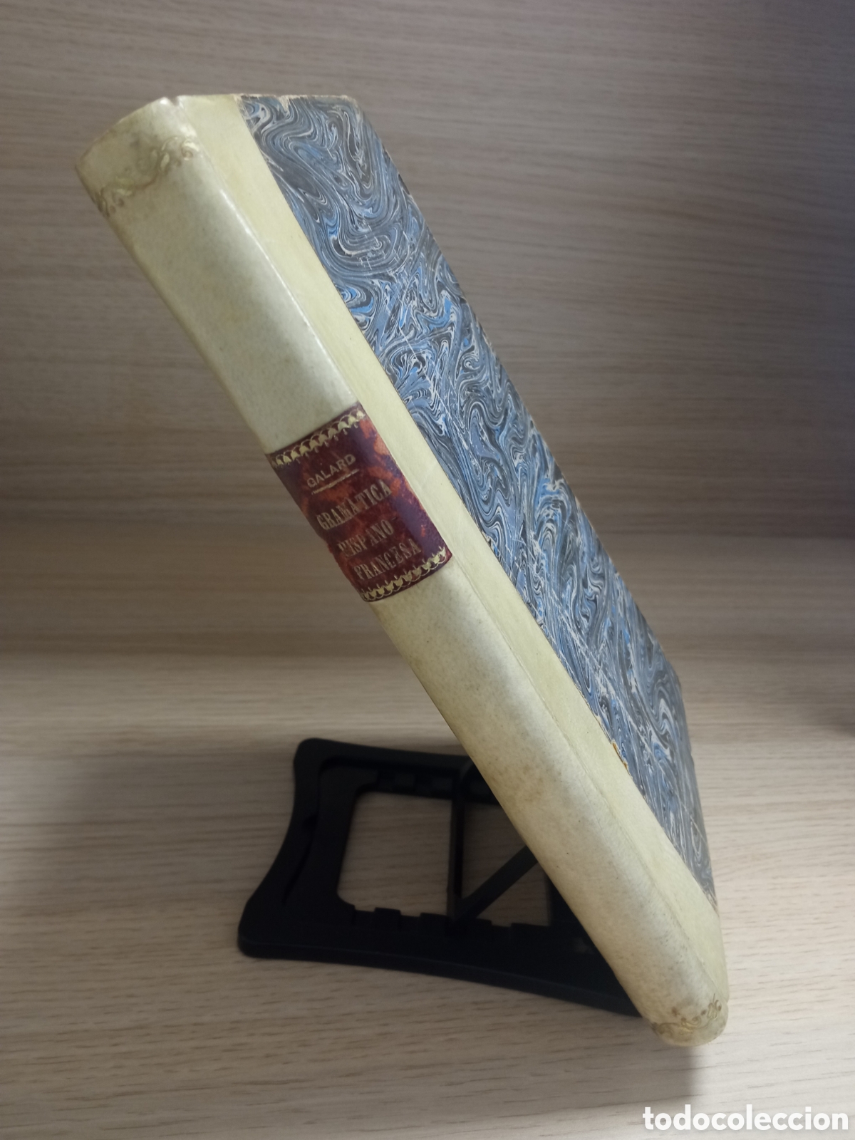 Libros antiguos: Gram&aacute;tica Hispano-francesa 1889 Galard Librer&iacute;a Religiosa