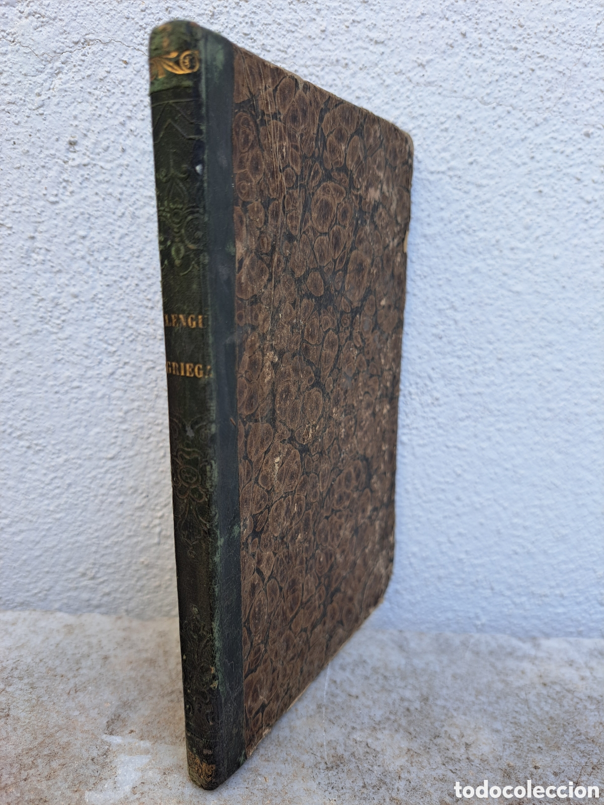 Libros antiguos: MANUAL PRACTICO DE LA LENGUA GRIEGA - RAIMUNDO GONZ&Aacute;LEZ - 1861, MADRID, 3a EDICION