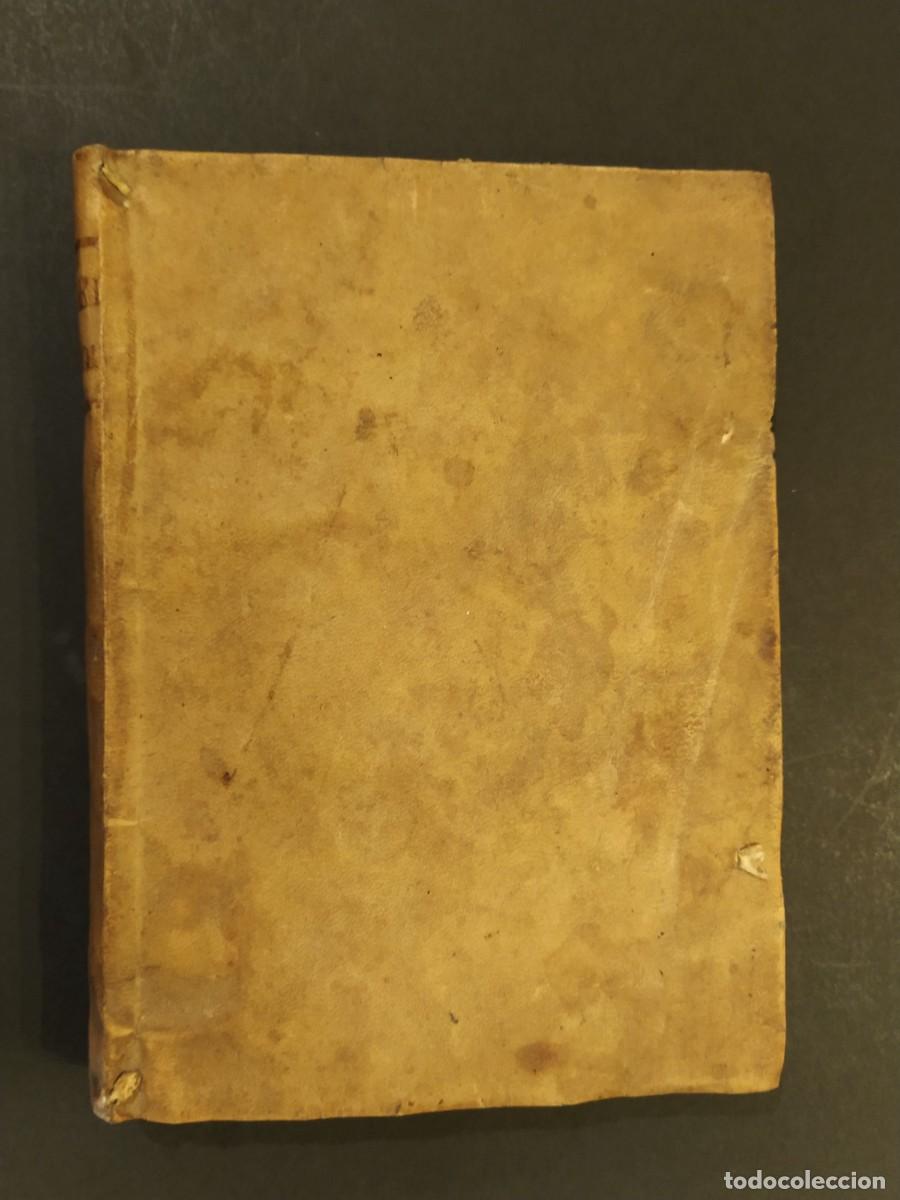 Libros antiguos: LIBRO CON CUBIERTAS DE PERGAMINO - LIBRO RETORICA CASTELLANA (INCOMPLETO)-VER FOTOS-(K-16.086)
