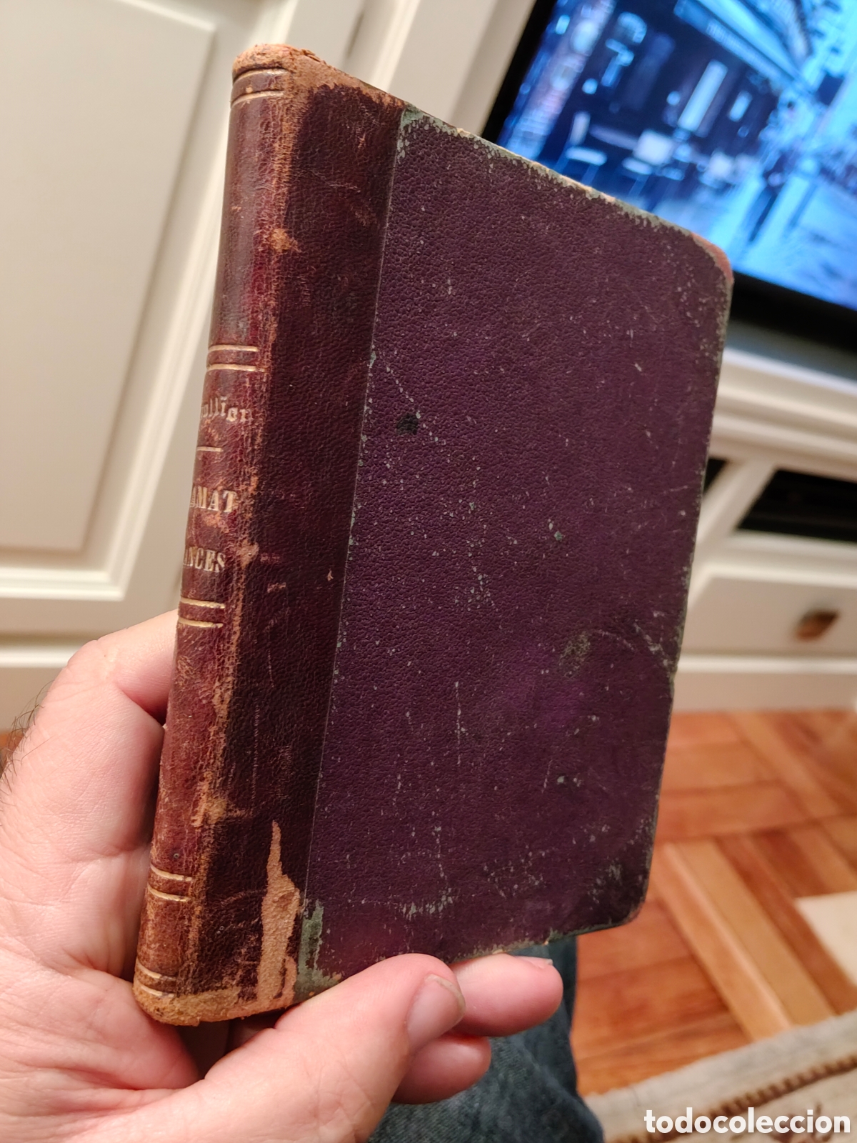 Libros antiguos: Gram&aacute;tica francesa jules Troullioud a&ntilde;o 1891