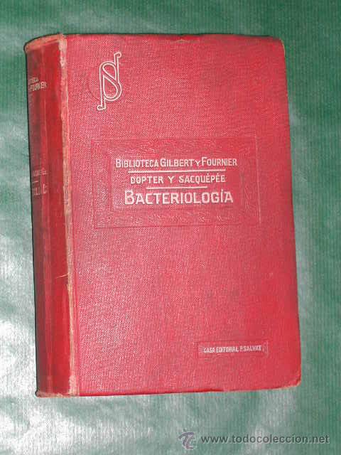 Libros antiguos: MANUAL DE BACTERIOLOG&Iacute;A de Ch.Dopter y E.Sacqu&eacute;p&eacute;e - Foto 1