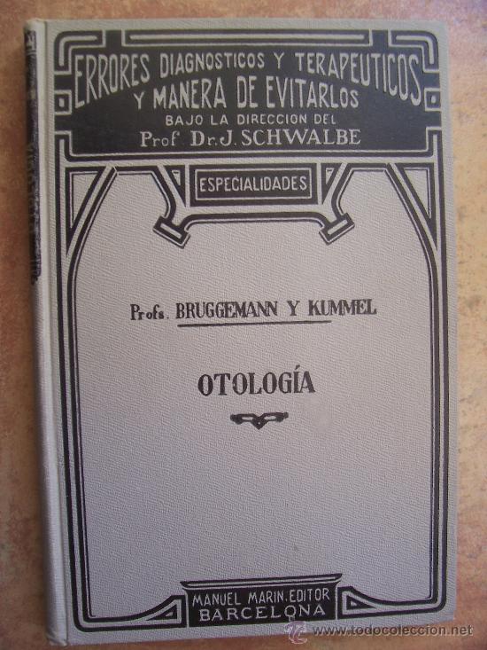 Libros antiguos: OTOLOGIA - 1925 - MARIN, EDITOR - Foto 1
