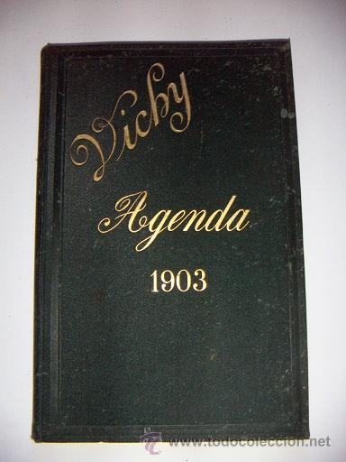 Libros antiguos: Agenda Vichy 1903 nueva sin escribir
