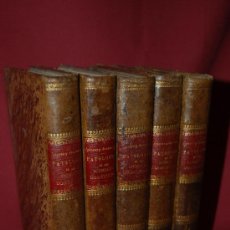 Libros antiguos: PATOLOGÍA ESPECIAL DE LOS ANIMALES DOMÉSTICOS, (5 TOMOS) R. DE LA IGLESIA Y M. ARCINIEGA,1901. 