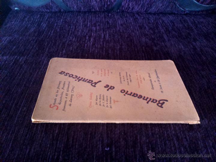 Livres anciens: BALNEARIO DE PANTICOSA (PIRINEOS), D. J. EDUARDO GURUCHARRI 1910