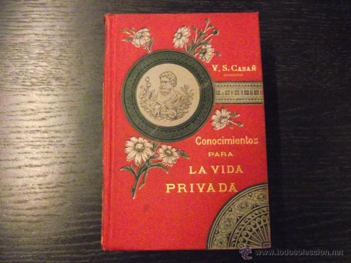 Libros antiguos: CONOCIMIENTOS PARA LA VIDA PRIVADA - Foto 1