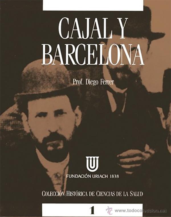 Libros antiguos: Cajal y Barcelona - Foto 1