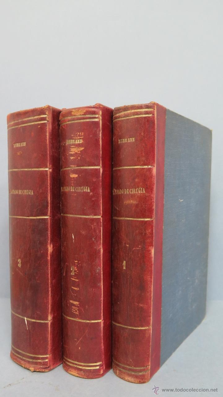 Tratado De Cirugia General Y Especial Hermann Tillmanns Profusamente Ilustrado 3 Tomos Completa - 