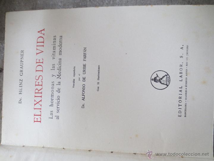 Libros antiguos: elixires de vida. - Foto 2