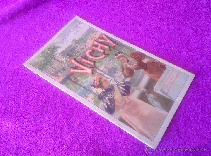 Libros antiguos: GUIDE DE L'ETRANGER A VICHY, CHEMINS DE FER HOTEL BAINS THEATRES CELESTINS 1883