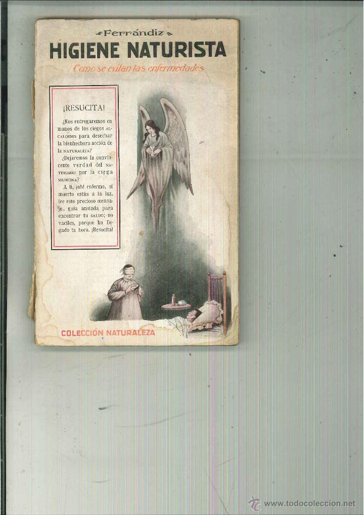 Libri antichi: HIGIENE NATURISTA. V. L. Ferr&aacute;ndiz