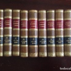 Libros antiguos: ANUARIOS DE MEDICINA (1907 A 1911)