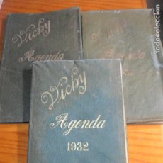 Libros antiguos: AGENDA MEDICA VICHY PARA LOS AÑOS 1931, 1932 Y 1934 -. Lote 66220786