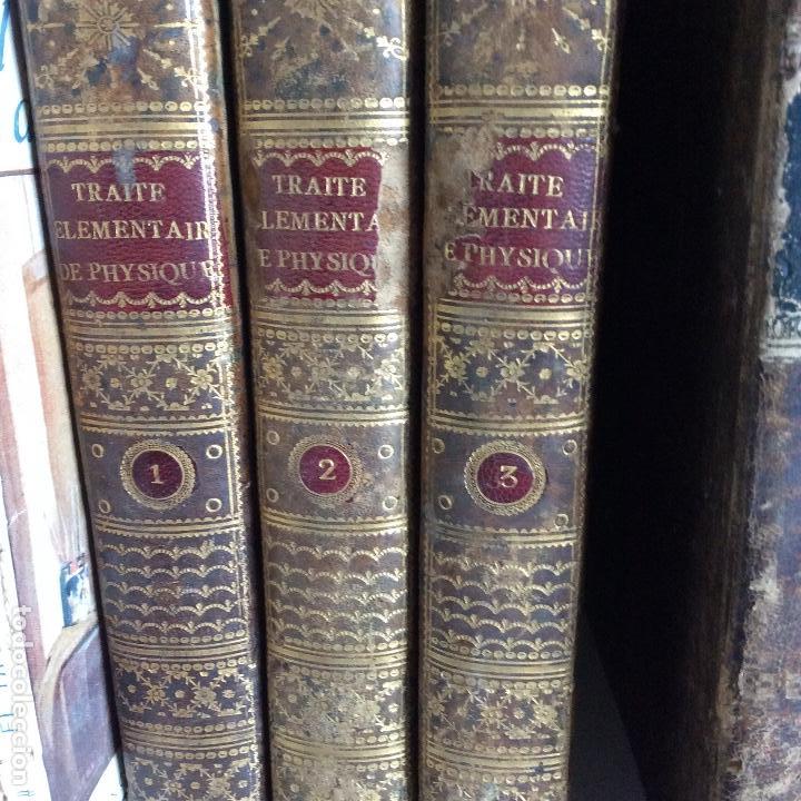 Libros antiguos: TRAITE ELEMENTAIRE DE PHYSIQUE A. LIBES 1801 - Foto 1