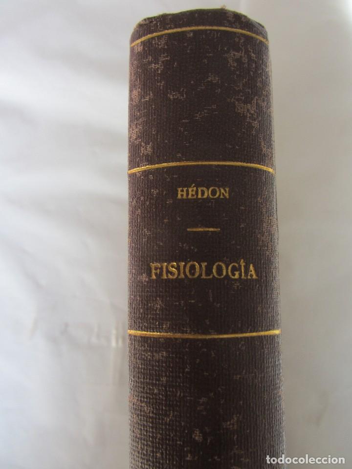 Libros antiguos: FISIOLOGIA. HED&Oacute;N. - Foto 1