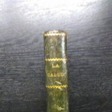 Libros antiguos: LA SALUD, MANUAL DE HOMEOPATÍA, 1887