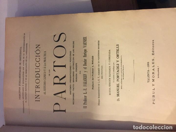 Libros antiguos: partos, curioso libro de obstetricia - Foto 2