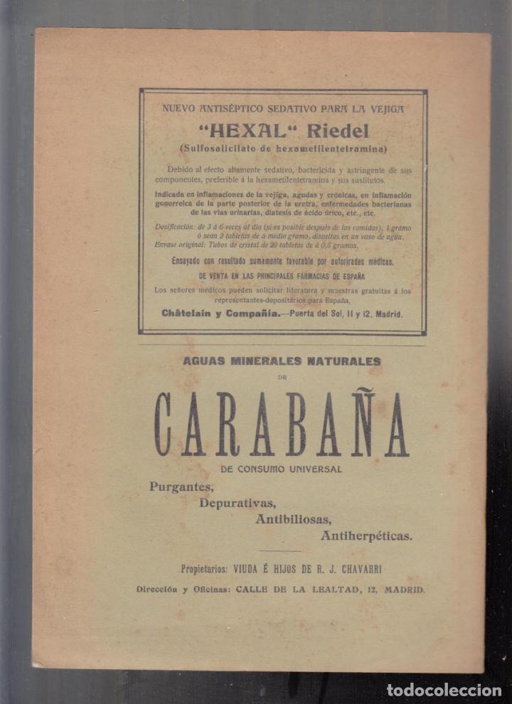 Libros antiguos: Los progresos de la cl&iacute;nica, sup. al n&ordm; 13, 1.914 - Foto 2