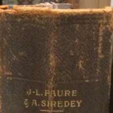 Libros antiguos: TRAITE DE GYNECOLOGIE MEDICO CHIRURGICALE JL FAUREET ARMEND SIREDEY 1911. Lote 91767569