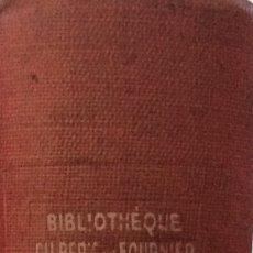 Libros antiguos: BIBLIOTHEQUE GILBERT ET FOURNIER PATHOLOGIE EXTERNE-1907-1912. Lote 92885812