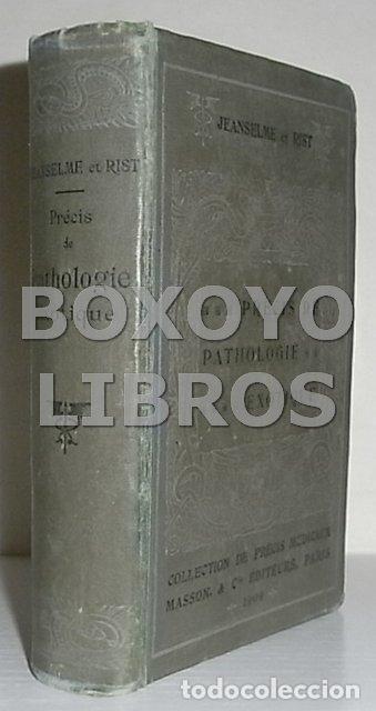 Livres anciens: JEANSELME, E, / RIST, E. Pr&eacute;cis de pathologie exotique. Avec 160 figures et dos planches hors texte