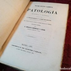 Libros antiguos: TRATADO PRACTICO Y ELEMENTAL DE PATOLOGIA SIFILÍTICA Y VENÉREA BELHOMME Y AIME MARTIN 1871