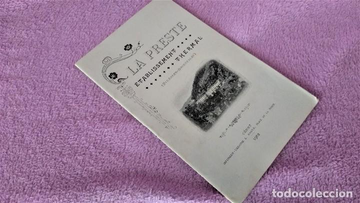 Libros antiguos: NOTICE MEDICAL, LA PRESTE ETABLESIMENT THERMAL, PRATS DE MOLLO DR. JEANBRAU 1902