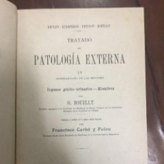 Libri antichi: TRATADO DE PATOLOGÍA EXTERNA. RECLUS, KIRMISSON,PEYROT Y BOUILLY. SALVAT E HIJO.. Lote 114800967