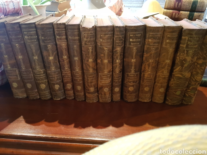 Libros antiguos: Medicina interna 14 tomos - Foto 1