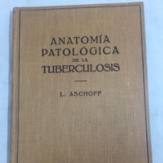 Libros antiguos: ANATOMÍA PATOLOGICA DE LA TUBERCULOSIS ASCHOFF 1935 EDITORIAL LABOR 1ª EDICIÓN TELA EDITORIAL. Lote 139746040