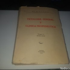 Libros antiguos: PATOLOGÍA GENERAL 1955