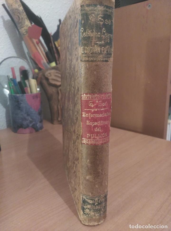 Libri antichi: Enfermedades espec&iacute;ficas (no tuberculosas) del pulm&oacute;n, G. See, 1896