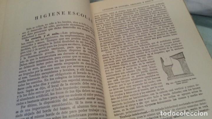 Libros antiguos: Libro LECCIONES DE ANATOMÍA del año 1930 - Foto 9 - 136707154