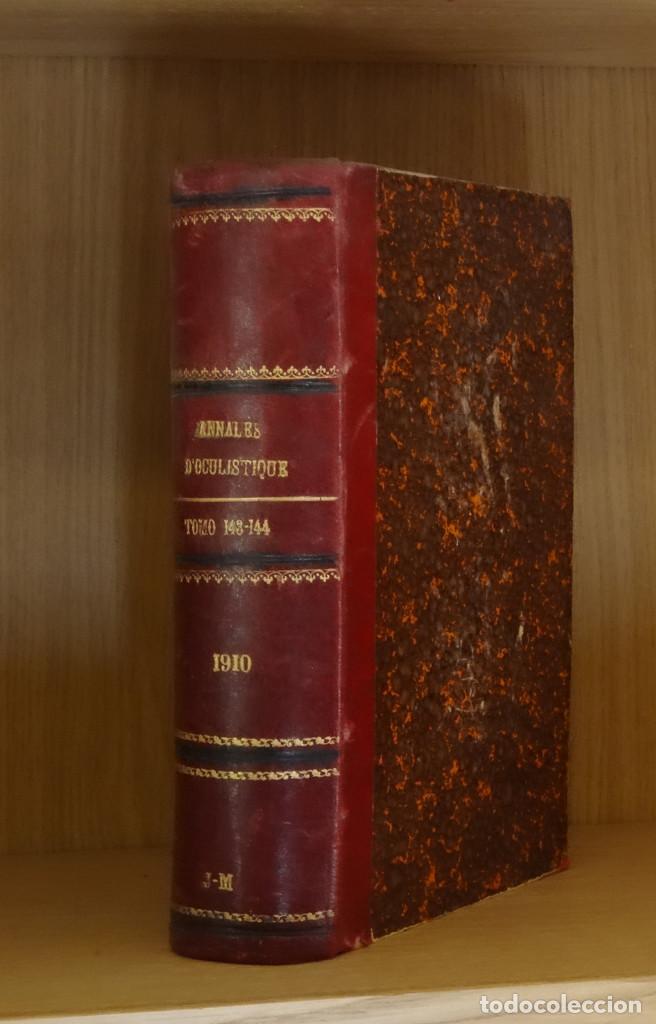 Antiquarische B&uuml;cher: ANNALES D'OCULISTIQUE - 1910 -  Varios Autores