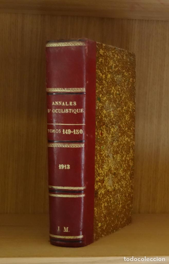 Libri antichi: ANNALES D'OCULISTIQUE - 1913 -  Varios Autores